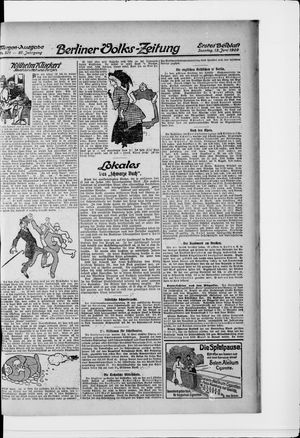 Berliner Volkszeitung vom 13.06.1909