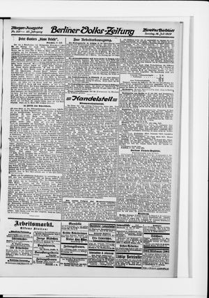 Berliner Volkszeitung vom 18.07.1909