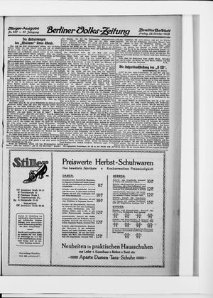 Berliner Volkszeitung vom 29.10.1909