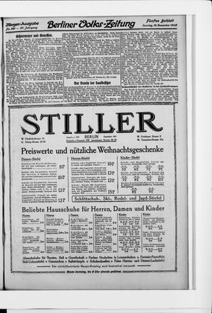 Berliner Volkszeitung on Dec 12, 1909