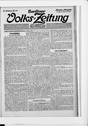 Berliner Volkszeitung on Dec 24, 1909
