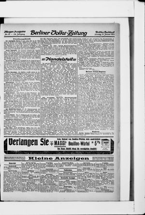 Berliner Volkszeitung on Jan 9, 1910