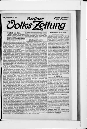 Berliner Volkszeitung vom 31.01.1910
