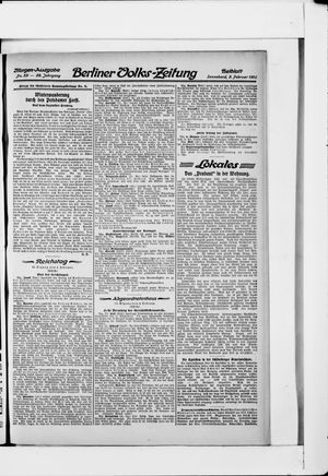 Berliner Volkszeitung vom 05.02.1910