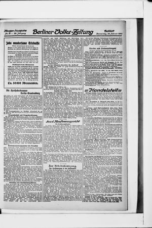Berliner Volkszeitung vom 24.02.1910