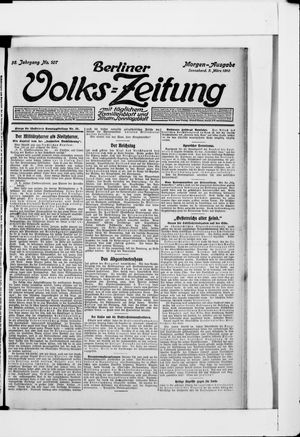 Berliner Volkszeitung vom 05.03.1910