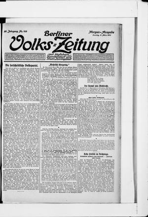 Berliner Volkszeitung vom 06.03.1910