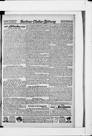 Berliner Volkszeitung on Mar 8, 1910