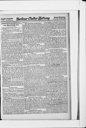 Berliner Volkszeitung vom 12.03.1910