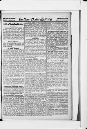 Berliner Volkszeitung vom 16.03.1910