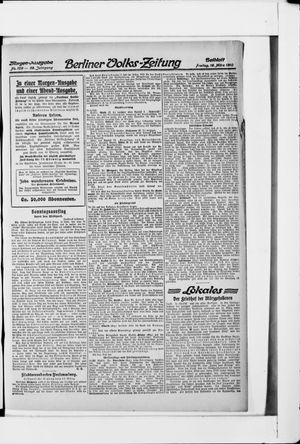 Berliner Volkszeitung vom 18.03.1910