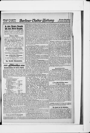 Berliner Volkszeitung vom 19.03.1910
