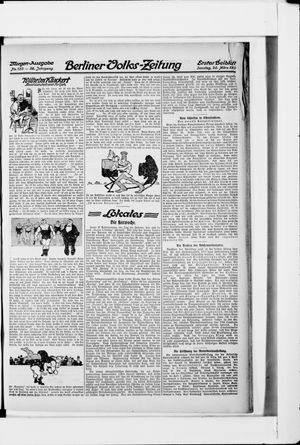 Berliner Volkszeitung vom 20.03.1910