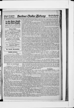 Berliner Volkszeitung vom 20.03.1910