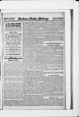 Berliner Volkszeitung vom 30.03.1910