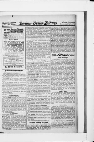 Berliner Volkszeitung vom 31.03.1910