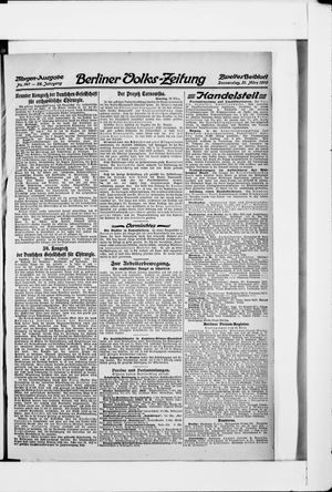 Berliner Volkszeitung vom 31.03.1910