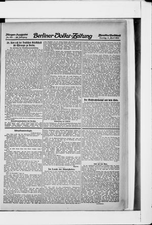 Berliner Volkszeitung vom 03.04.1910