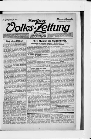 Berliner Volkszeitung vom 06.04.1910