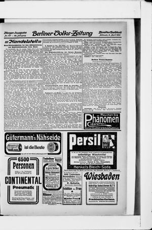 Berliner Volkszeitung on Apr 6, 1910