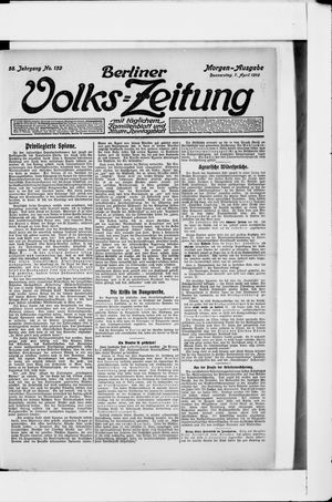 Berliner Volkszeitung vom 07.04.1910