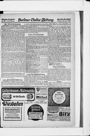 Berliner Volkszeitung vom 20.04.1910