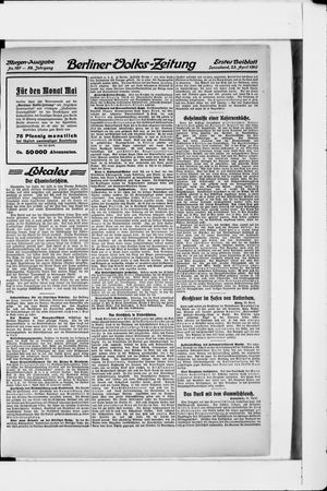 Berliner Volkszeitung on Apr 23, 1910