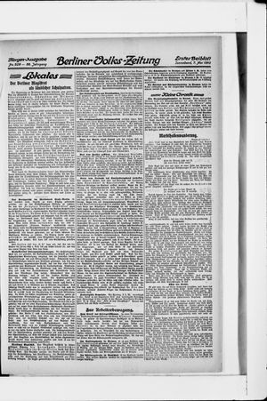 Berliner Volkszeitung vom 07.05.1910