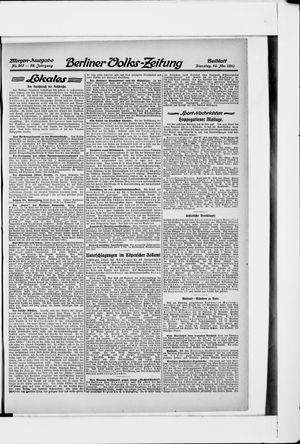 Berliner Volkszeitung vom 10.05.1910