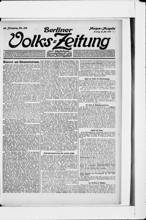 Berliner Volkszeitung vom 13.05.1910