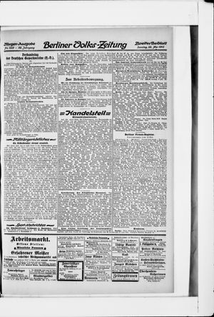 Berliner Volkszeitung vom 22.05.1910