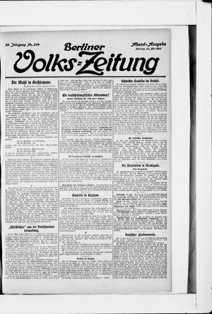 Berliner Volkszeitung vom 23.05.1910