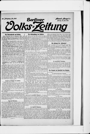 Berliner Volkszeitung vom 30.05.1910