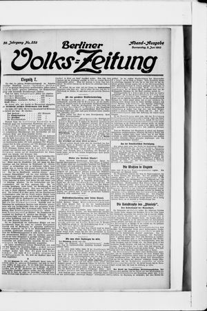 Berliner Volkszeitung vom 02.06.1910