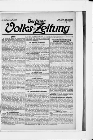 Berliner Volkszeitung vom 04.06.1910