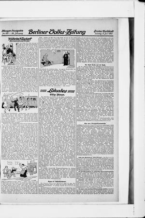 Berliner Volkszeitung vom 05.06.1910