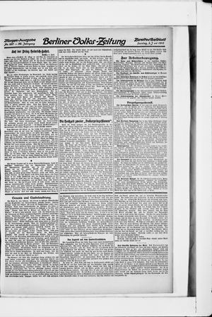 Berliner Volkszeitung vom 05.06.1910