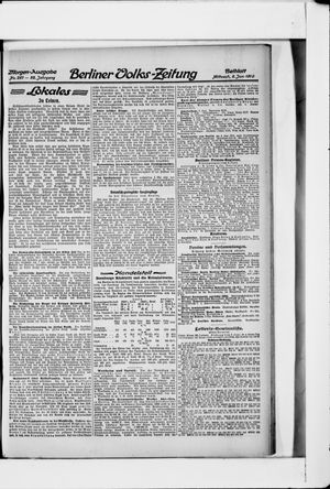 Berliner Volkszeitung vom 08.06.1910