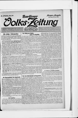 Berliner Volkszeitung vom 14.06.1910