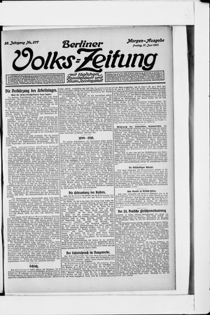 Berliner Volkszeitung vom 17.06.1910