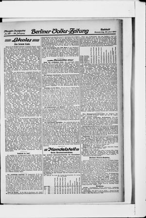 Berliner Volkszeitung vom 23.06.1910