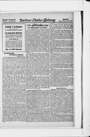 Berliner Volkszeitung vom 30.06.1910