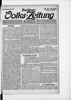 Berliner Volkszeitung vom 15.07.1910