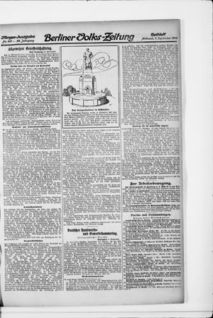 Berliner Volkszeitung vom 07.09.1910
