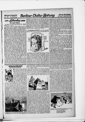 Berliner Volkszeitung vom 11.09.1910