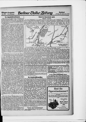 Berliner Volkszeitung vom 23.09.1910