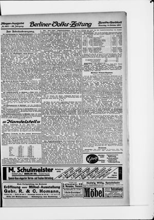 Berliner Volkszeitung vom 04.10.1910