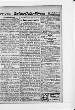 Berliner Volkszeitung on Oct 8, 1910