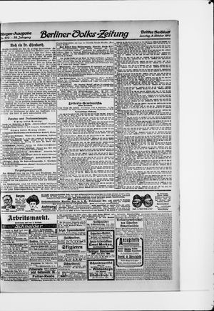 Berliner Volkszeitung vom 09.10.1910