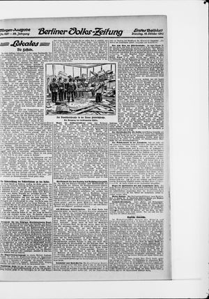 Berliner Volkszeitung on Oct 18, 1910